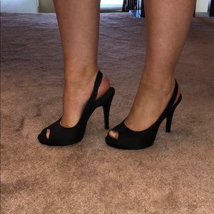 DSW Black Heels